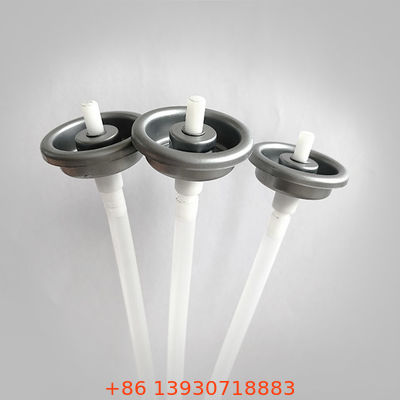 Сборка клапана и привода аэрозольного распылителя огнетушителя, высокопроизводительное выпускное сопло для химикатов