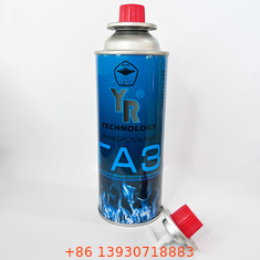 патрона газа бутана 227g олова 0.20mm газовый баллон бутана толстого пустого располагаясь лагерем
