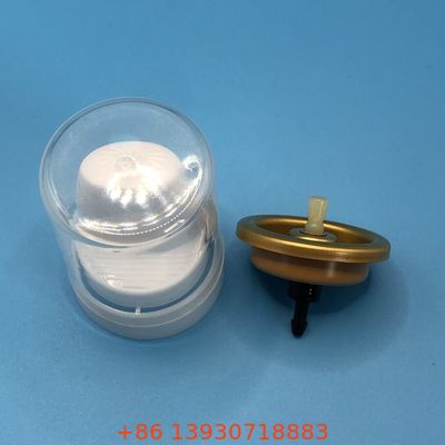 Премиальный инвертированный алюминиевый аэрозольный клапан, разработанный для брендов салонов красоты