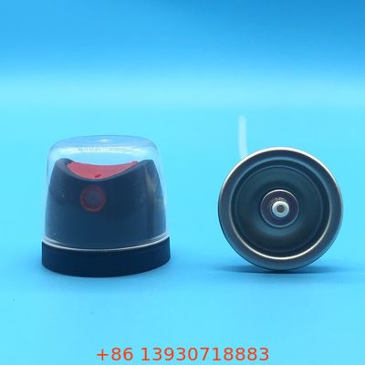 Вентиль для распыления парфюмерного дезодоранта с прочной прозрачной металлической конструкцией