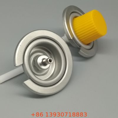 Прочный клапан для металлического бутанового газового картриджа