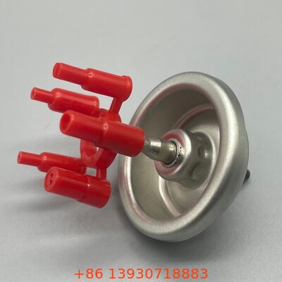 Компактный газовый клапан для зажигалок, заправляемых бутаном, с плавным и стабильным потоком