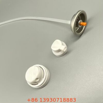 Вентиль для аэрозольного распыления сухого шампуня с постоянной атомизацией, стабильной скоростью потока и производительностью без остатков