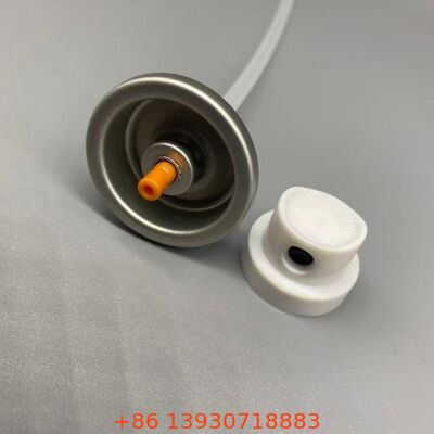 Прецизионная противозасорная форсунка с распылением, химически стойкий аэрозольный клапан для нанесения клея для волос и адгезивов