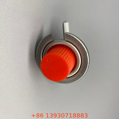 Сверхмощный 1-дюймовый клапан для уличной кухонной плиты с красной крышкой