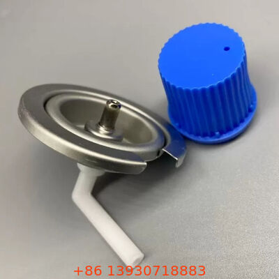 1-дюймовый клапан для газового баллона с бутаном из белой жести с точным контролем расхода для дозирования сжиженного бутана