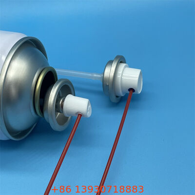 Прочный аэрозольный клапан для карбюраторных очистительных баллонов, используемых для обезжиривания двигателя и удаления углерода