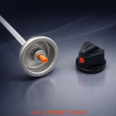 Улучшенный герметичный мужской аэрозольный красочный клапан с цветовой отделкой