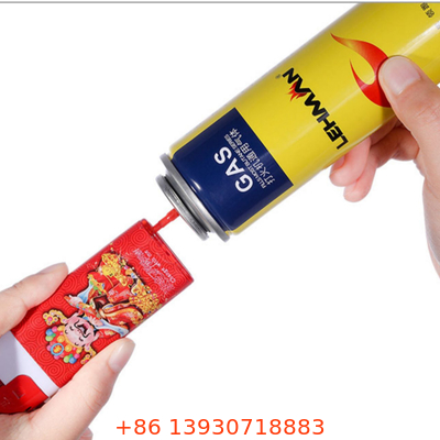Сопротивление алкалиа клапана заправки бутана входа зажигалки газа Тиньплате металла