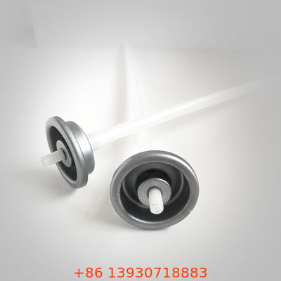 Сборка клапана и привода аэрозольного распылителя огнетушителя, высокопроизводительное выпускное сопло для химикатов