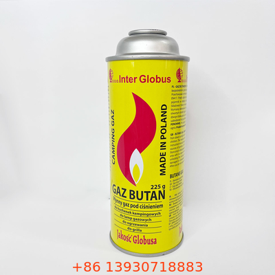 резервуар для газа бутана 65*158 mm для варить/печь/барбекю