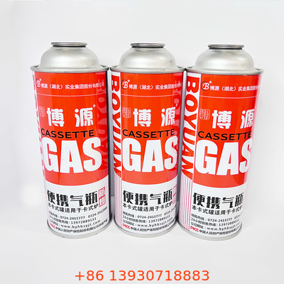 Банка газа бутана Tinplate для печь
