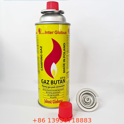 Прямая банка газа бутана Tinplate 220g стены для варить выпечку