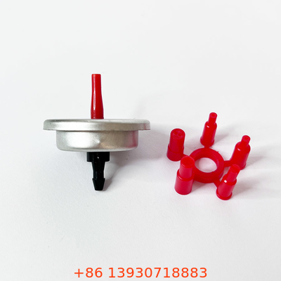 Клапан 25.4mm пополнение газа бутана Tinplate стержня домочадца особенный
