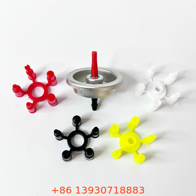 Клапан 25.4mm пополнение газа бутана Tinplate стержня домочадца особенный