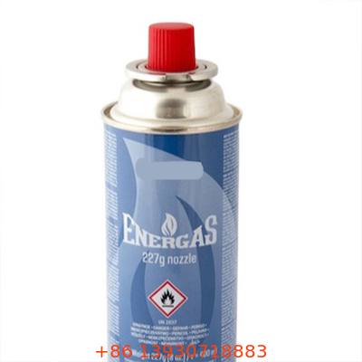 Клапан и крышка патрона баллона бутана Tinplate 220g портативные для на открытом воздухе располагаться лагерем