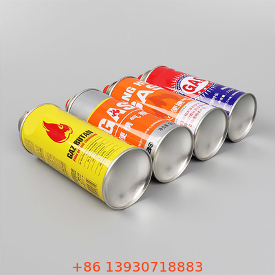 Клапан и крышка патрона баллона бутана Tinplate 220g портативные для на открытом воздухе располагаться лагерем