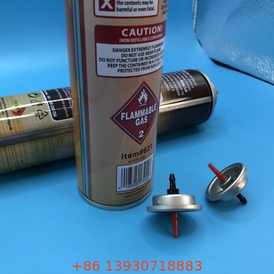 Сигаретный зажигалка газовый зажигалка клапан пополнения с выпущенным корпусом