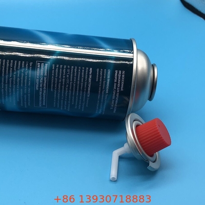 Черная ручка Голубая пламенная газовая плита для оловянной плиты и материала из ПП