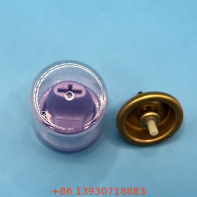 Аэрозольный волосовой мусс с перевернутым алюминиевым клапаном для плавного распределения пены