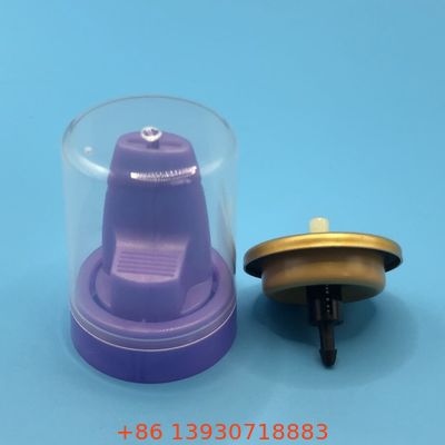 Аэрозольный волосовой мусс с перевернутым алюминиевым клапаном для плавного распределения пены