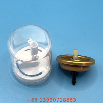 Премиальный инвертированный алюминиевый аэрозольный клапан, разработанный для брендов салонов красоты