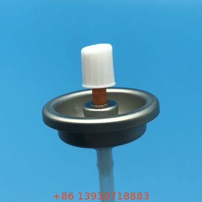 Аэрозольный клапан для очистителей карбюраторов, предназначенных для сильных чистящих растворителей