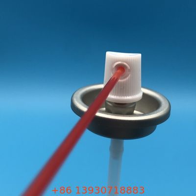 Карбюраторный очиститель аэрозольного клапана с высоким давлением концентрированного потока, химически устойчивой конструкции и 360-градусной работы