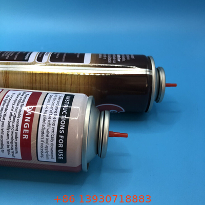 Эргономический клапан пополнения газового зажигателя с наружной уплотнительной клапаной для строгой системы контроля