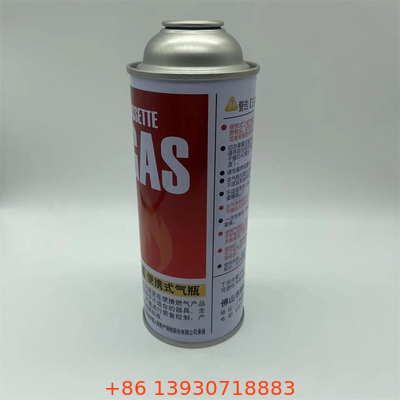 Бутановая газовая канистры прямой стенки для кулинарного топлива Бутановая газовая и пропанная газы