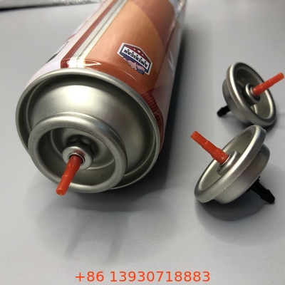 С обеих сторон монтаж чашки газового фонаря клапан пополнения для универсального бутанового газового фонаря пополнения