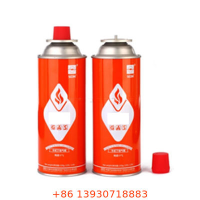 Газовый клапан для бутановой плиты с красной крышкой, универсальный для бутановых картриджей