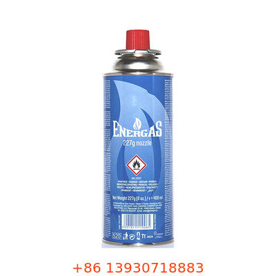 Клапан газовой плиты с бутаном и прочной защитной красной крышкой, идеально подходящий для кемпинга