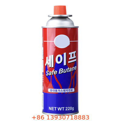 Клапан аэрозольного баллона для газовой плиты с бутаном, с красной крышкой, для кемпинга, пикников и приготовления пищи на столе