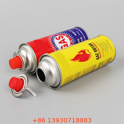 Клапан аэрозольного баллона для газовой плиты с бутаном, с красной крышкой, для кемпинга, пикников и приготовления пищи на столе