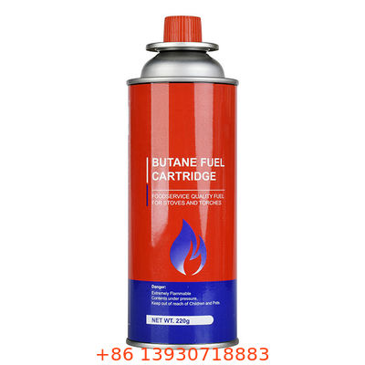 Портативный газовый баллончик с бутаном, клапан для надежной регулировки пламени