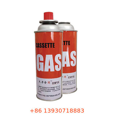 Клапан аэрозольной горелки для бутана с красным защитным колпачком и ручкой точной регулировки потока