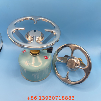 Переносная стальная мини-горелка для газа для приготовления пищи на открытом воздухе