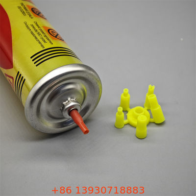 Премиальный легкий газовый клапан пополнения с адаптером для любителей открытого воздуха с герметичностью и легким сцеплением