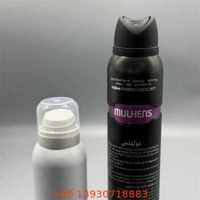 Устойчивый дезодорант для распыления тела для натуральных продуктов с экологически чистыми материалами