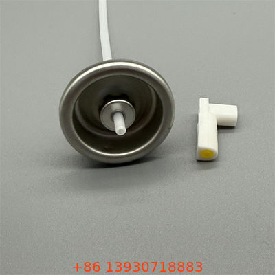 Устойчивый измерительный клапан для заправки освежителя воздуха с нулевым пластмассовым дизайном и перерабатываемой конструкцией