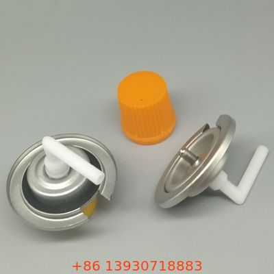 Бутановый газовый картридж с клапаном и крышкой для кемпинга на открытом воздухе, походов и пикников