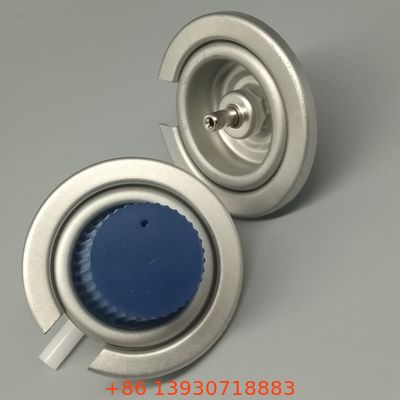 Бутановый газовый картридж с клапаном и крышкой для кемпинга на открытом воздухе, походов и пикников