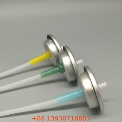 Элегантный дозирующий аэрозольный клапан для премиальных спреев для ухода за волосами с мелким распылением и контролируемой подачей