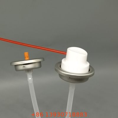 Прочный аэрозольный клапан, идеально подходящий для распыления WD-40. Обеспечивает плавное и контролируемое распыление смазки.