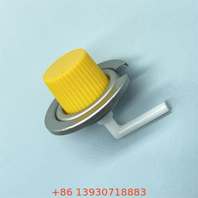 Премиальный бутановый газовый клапан для портативных кемпинговых печей с точным контролем потока и повышенной безопасностью