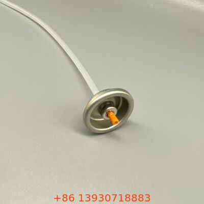 Клапан аэрозольного распыления сухого шампуня, предназначенный для дозирования мелких частиц