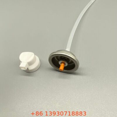 Ультратонковый дымоходный аэрозольный клапан для сухого шампуня с работой без остатков и работой на 360 градусов