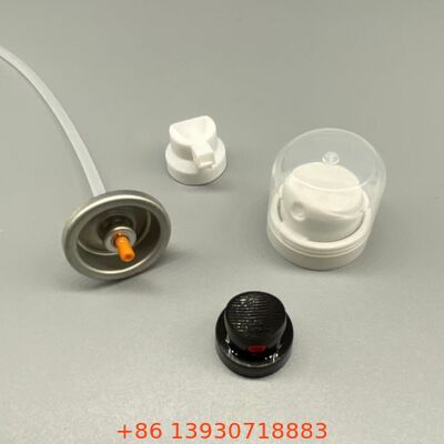 Клапан аэрозольного распыления сухого шампуня для систем упаковки средств личной гигиены