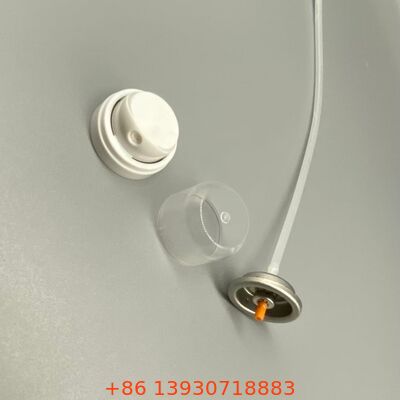 Вентиль для аэрозольного распыления сухого шампуня с постоянной атомизацией, стабильной скоростью потока и производительностью без остатков